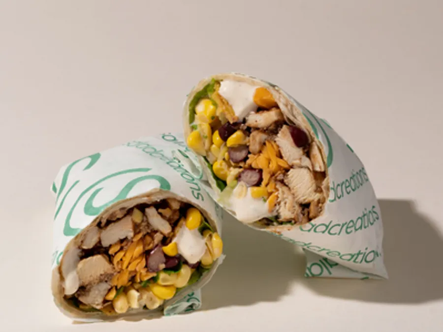 BBQ Chicken Wrap Junior