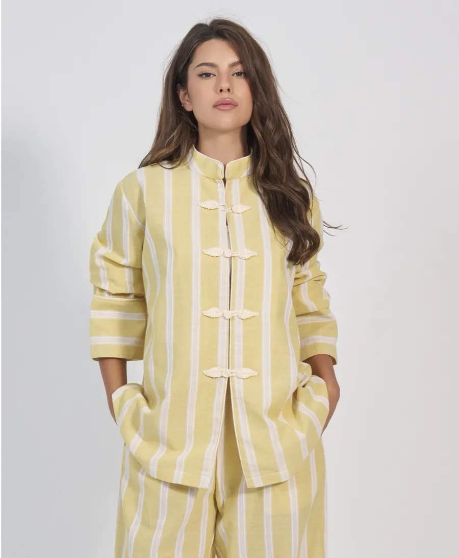 Yellow Mandarin Top