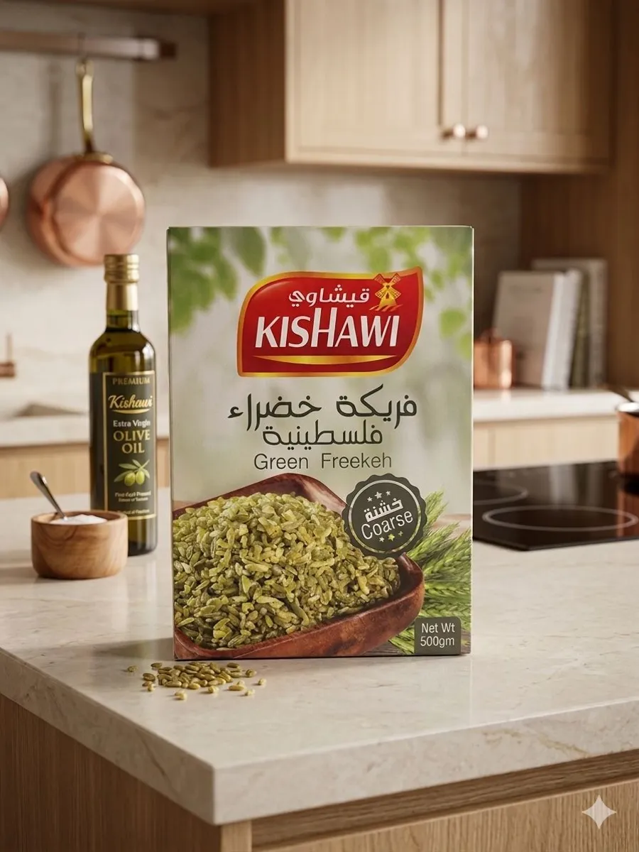 Kishawi Green Coarse Freeeka 500 gm