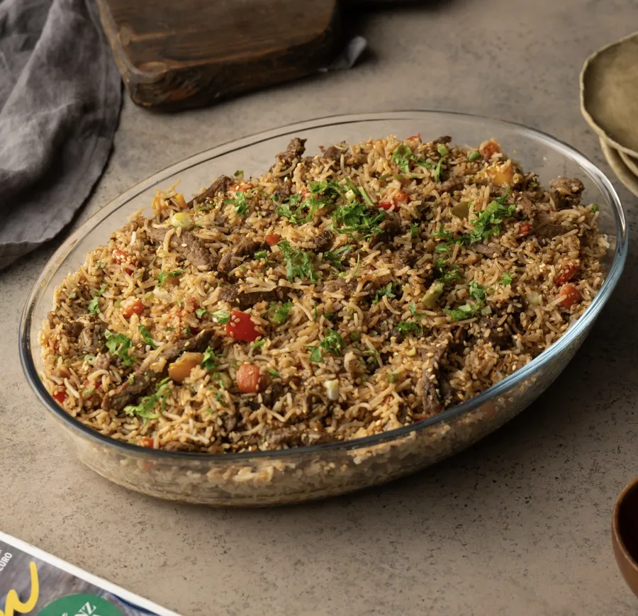 Fried Rice with wagyo beef