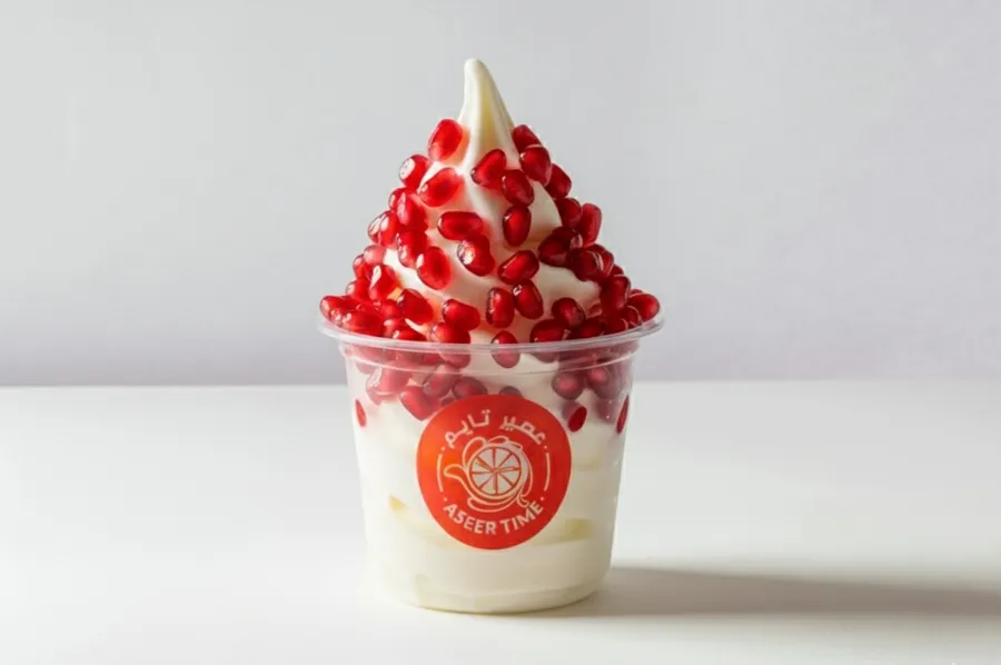 Pomegranate Ice Cream
