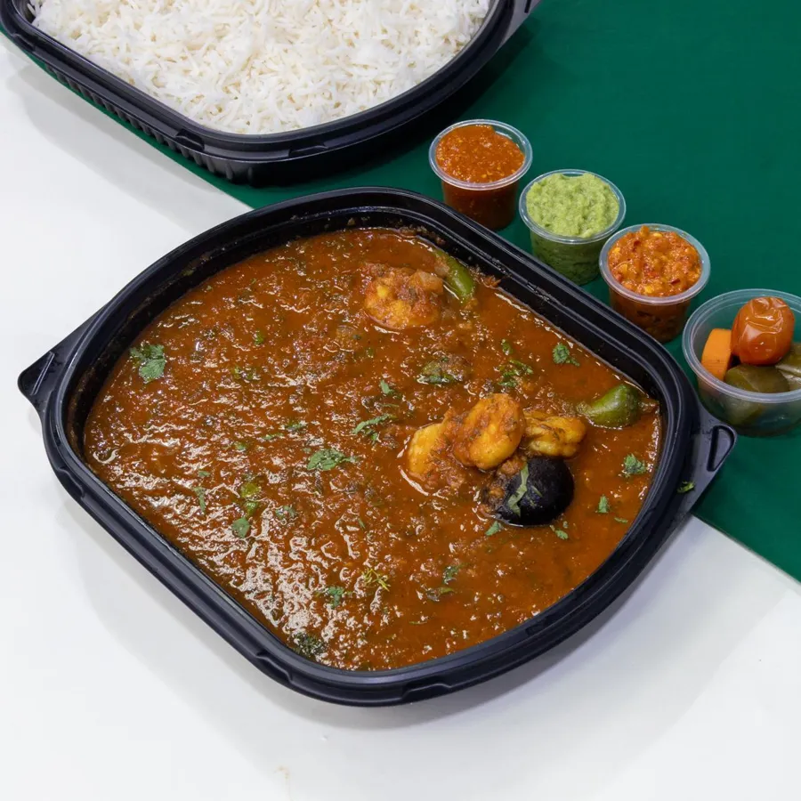 Shrimp Marag With White Rice
