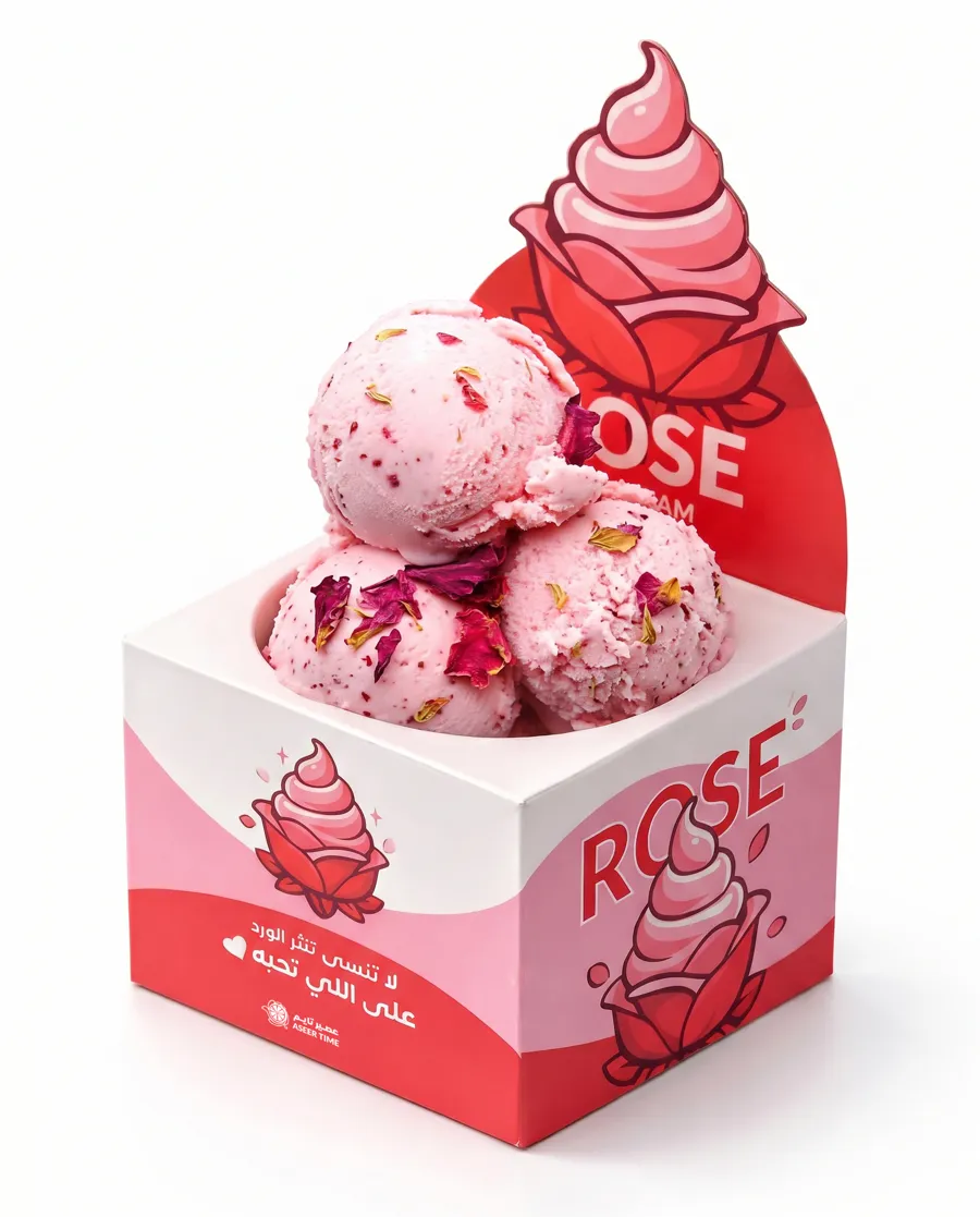 Rose Ice Cream