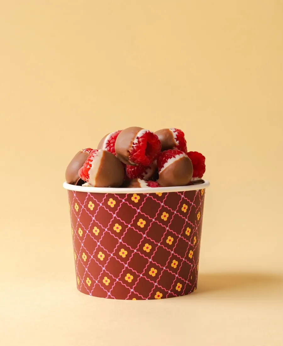 raspberry bites 200g