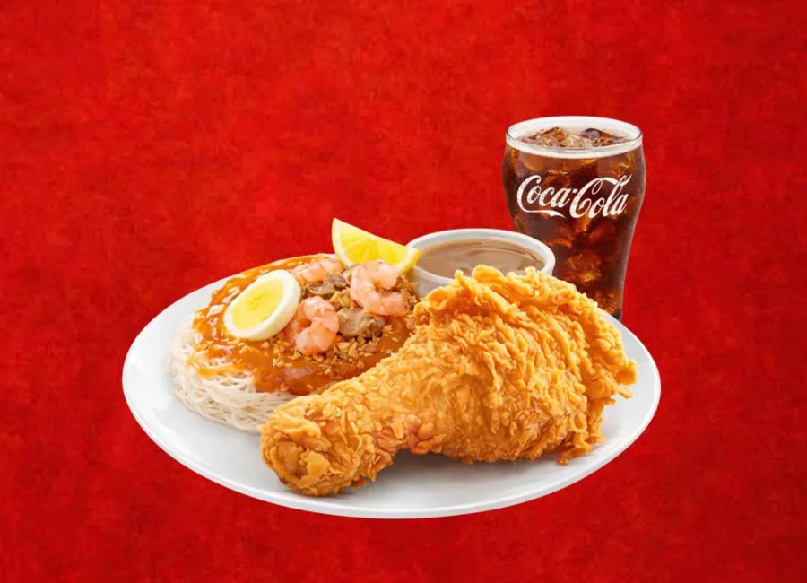 1Pc Chickenjoy With Palabok Fiesta Meal