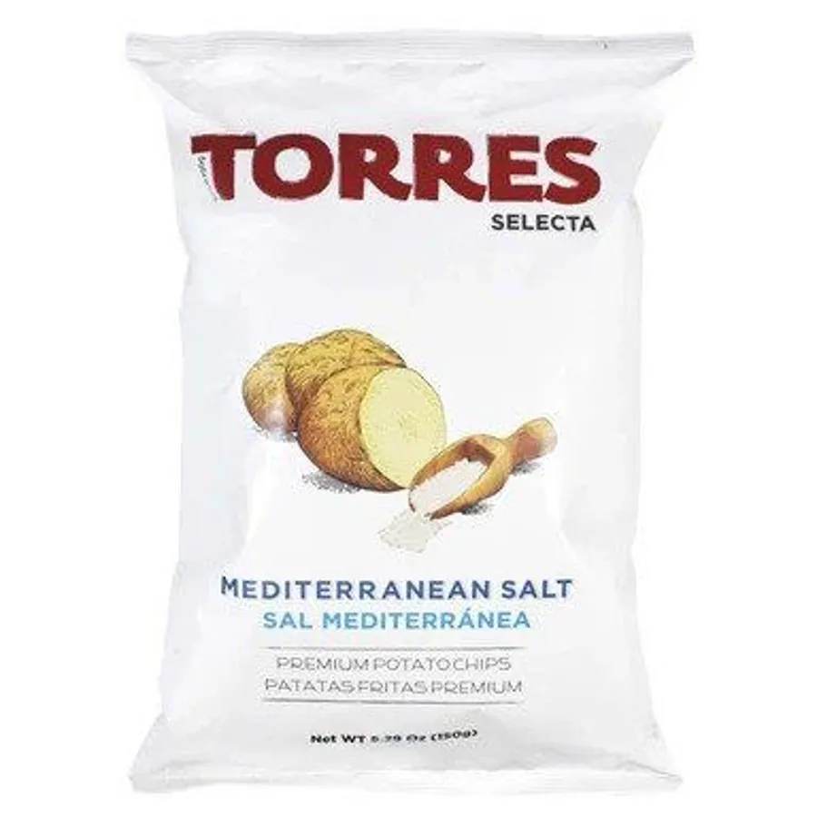 Torres Mediterranean Salt Potato Chips 50 g