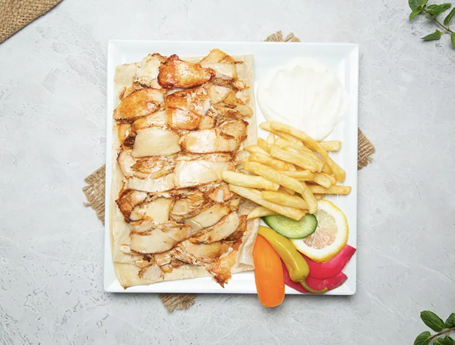 Chicken Shawerma Sayeb