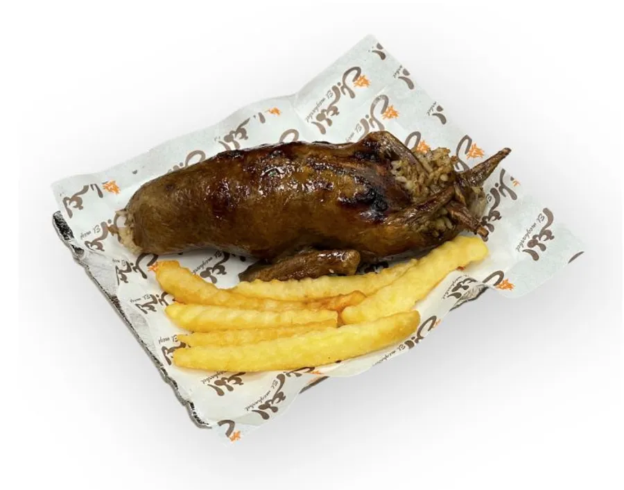 1 Stuffed Pigeon with Rice