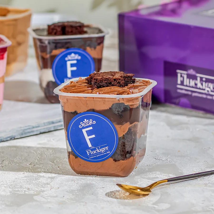 Chocolate Brownies Verrine