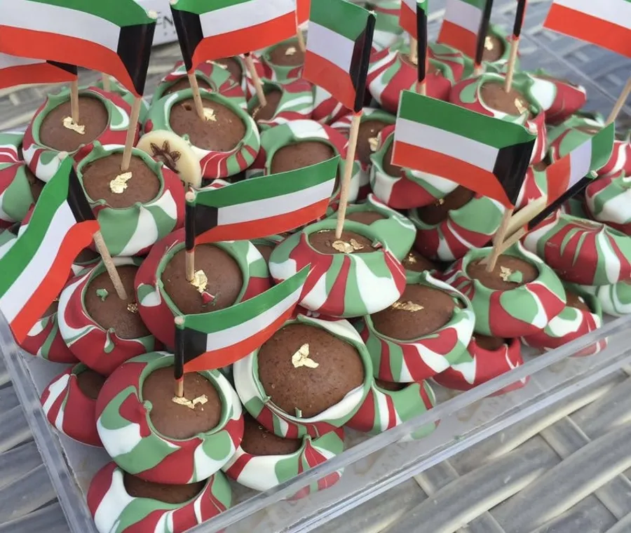 Volcano Kuwait flag
