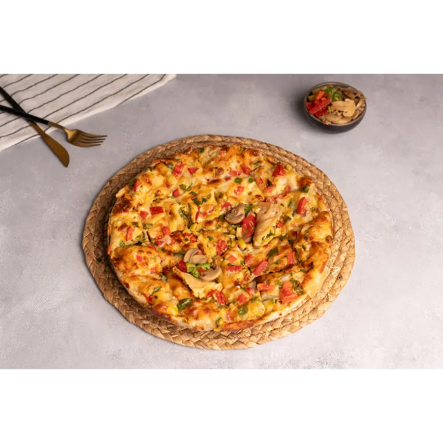 Chicken Mushroom Pizza