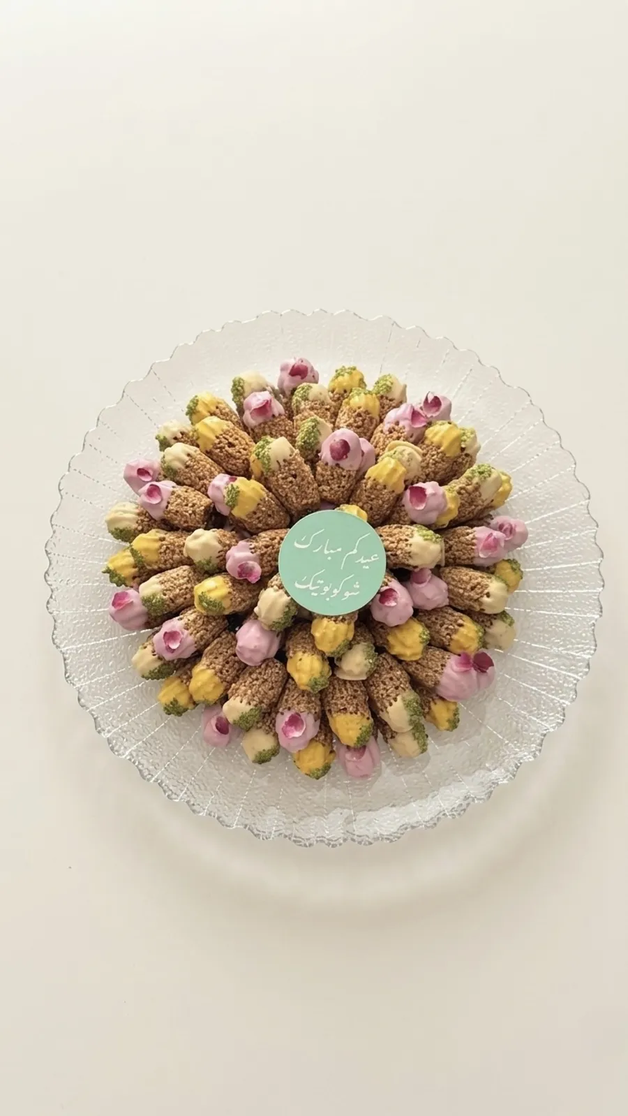 Mix Samsamiya in Crystal Bowl