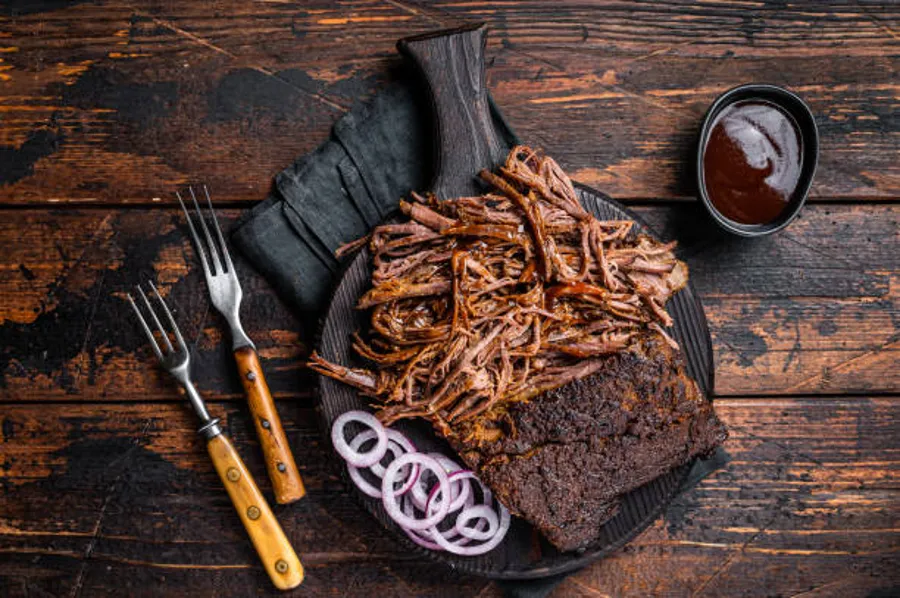 Smoked pulled beef 500 GR