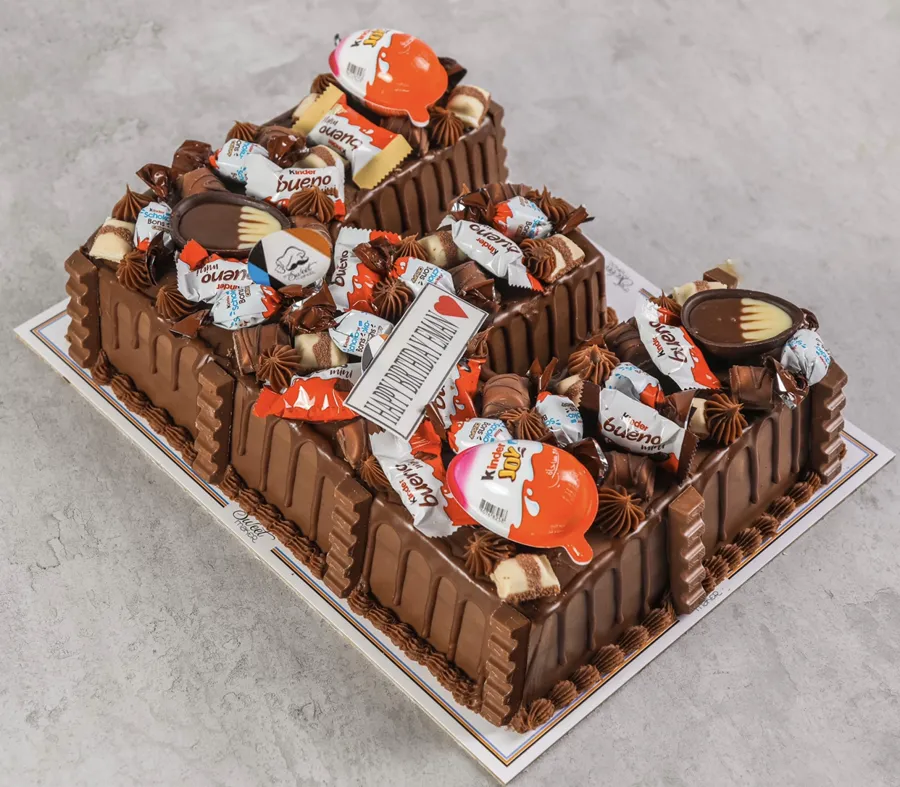 Chocolate Letter cake