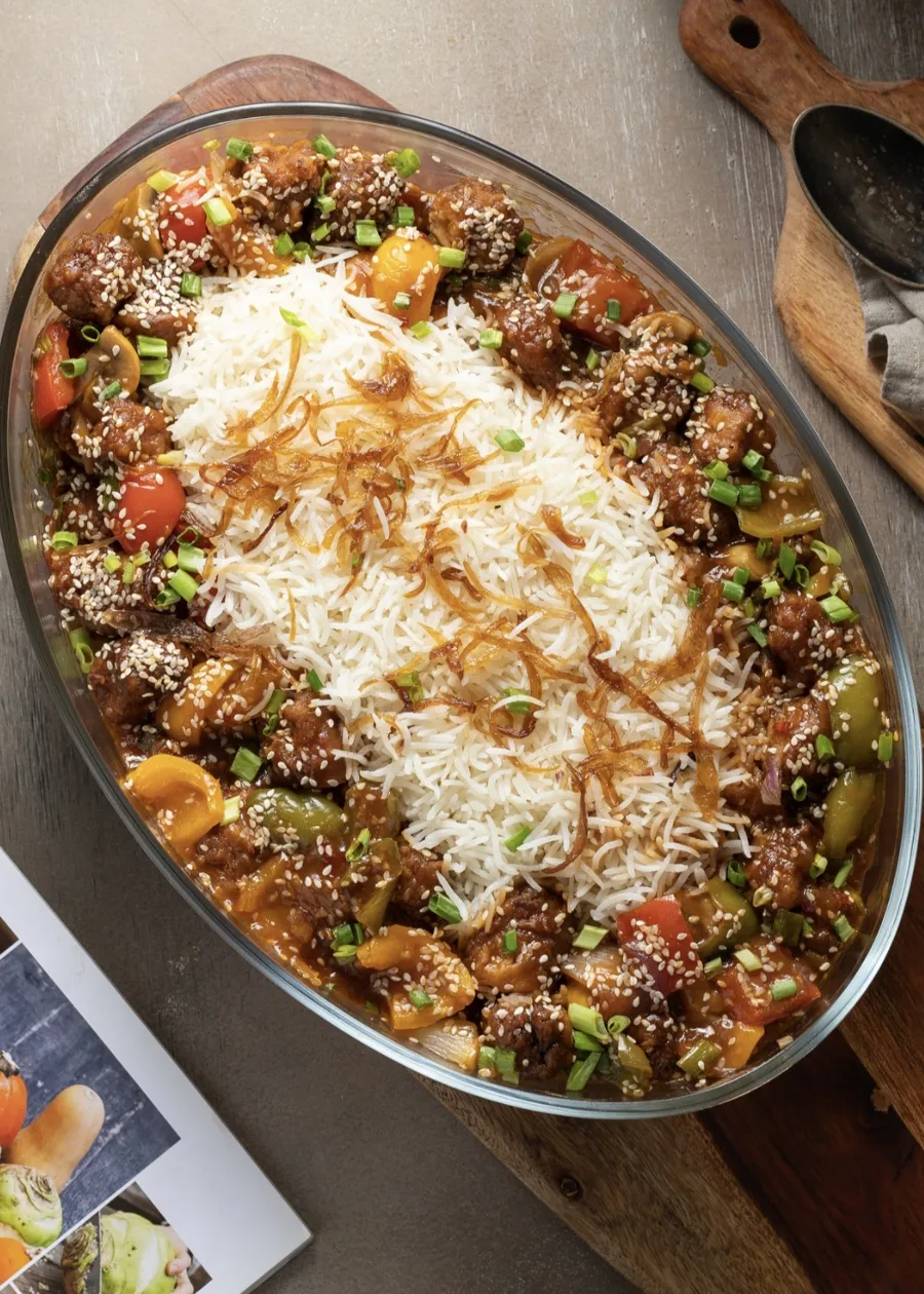 Chinese chilli chicken (for one)