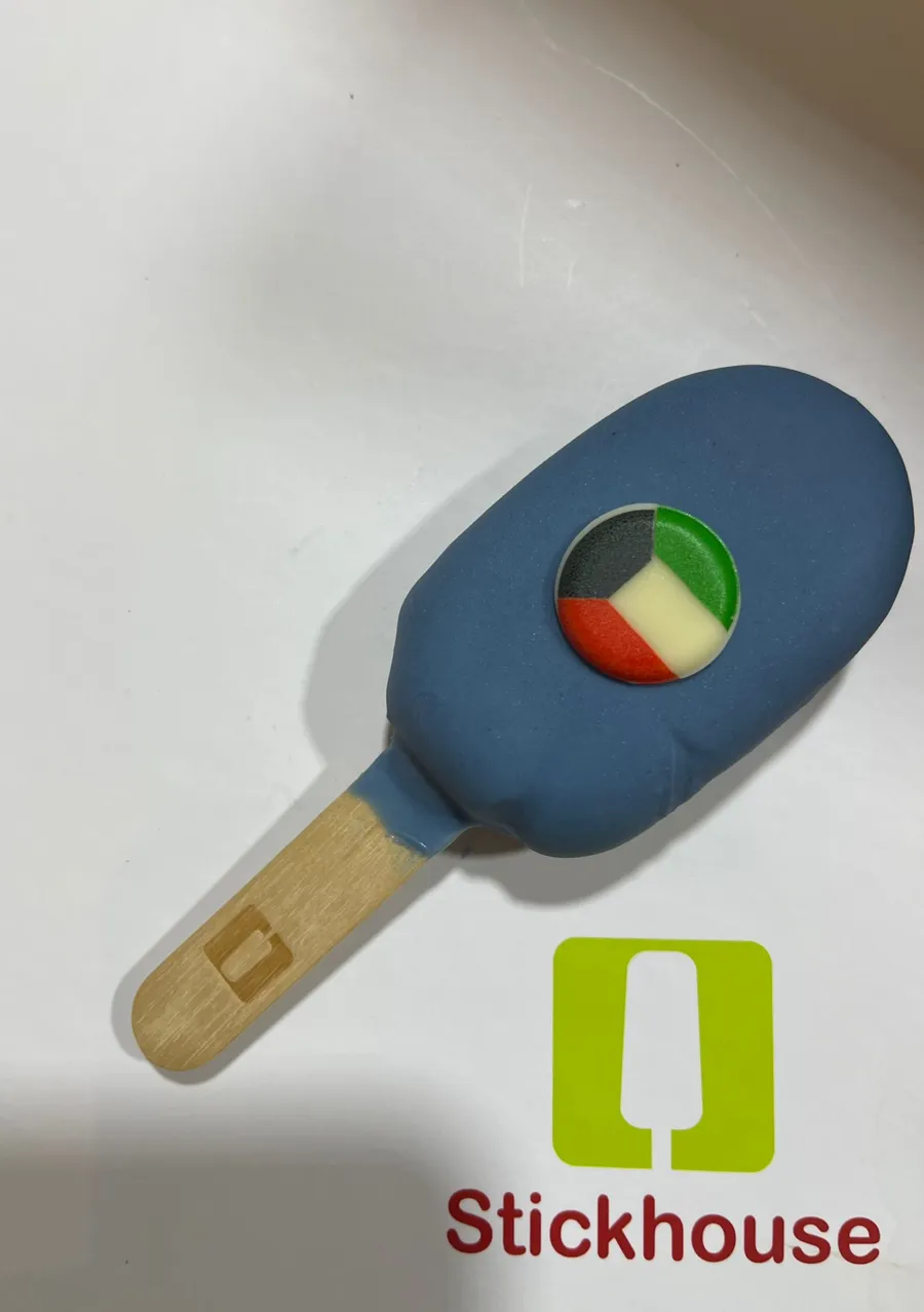 Cake stick الأزرق ⚽