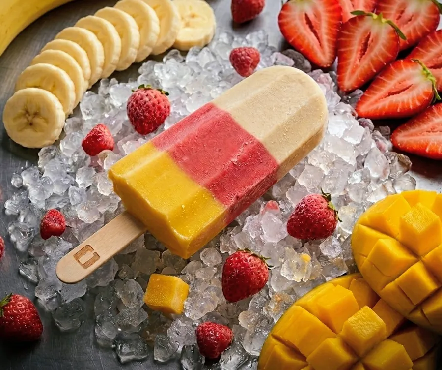 Regular Icecream : Cocktail (Mango Strawberry And Banana)