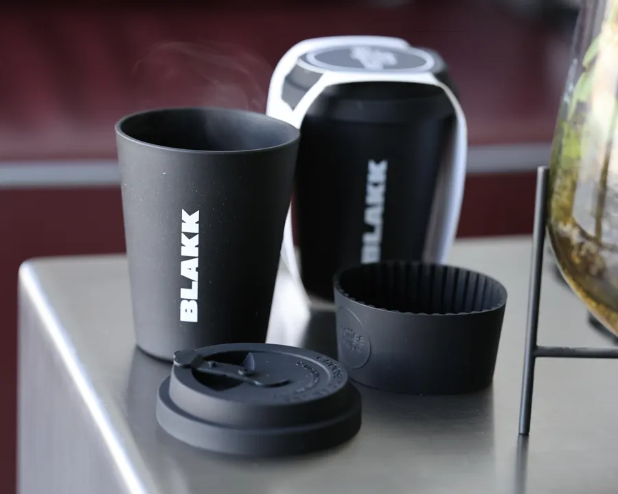 Reuseable Cup - Matte Black 350ml (12oz)