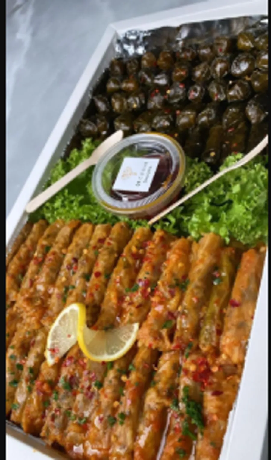 Malfuf & vine leaves