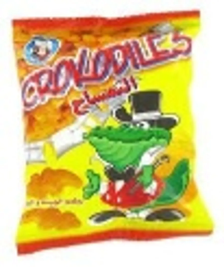 Crocodile chips pizza and cheese flavor 20 gm