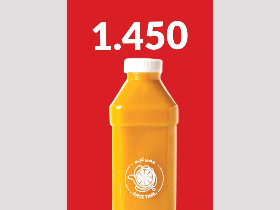 1 Liter Juice Bottles 1.450 KD