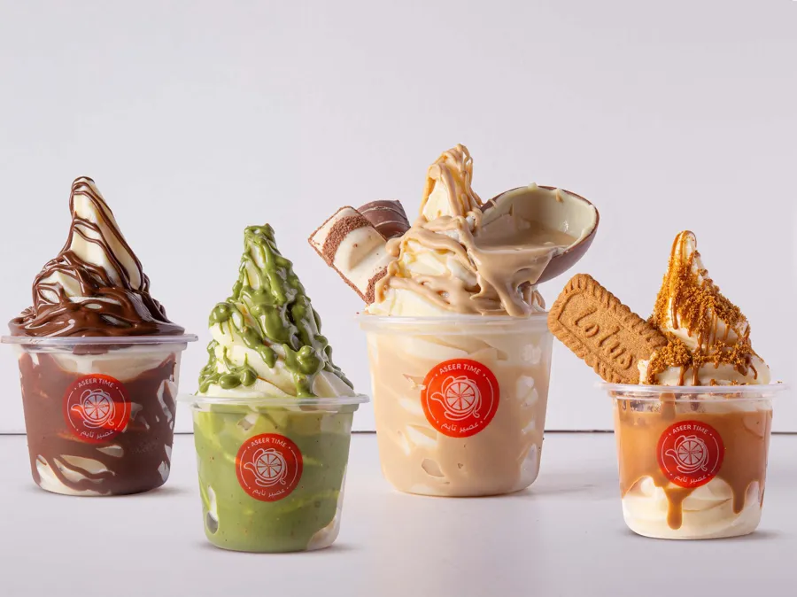 Ice Cream With Sauce