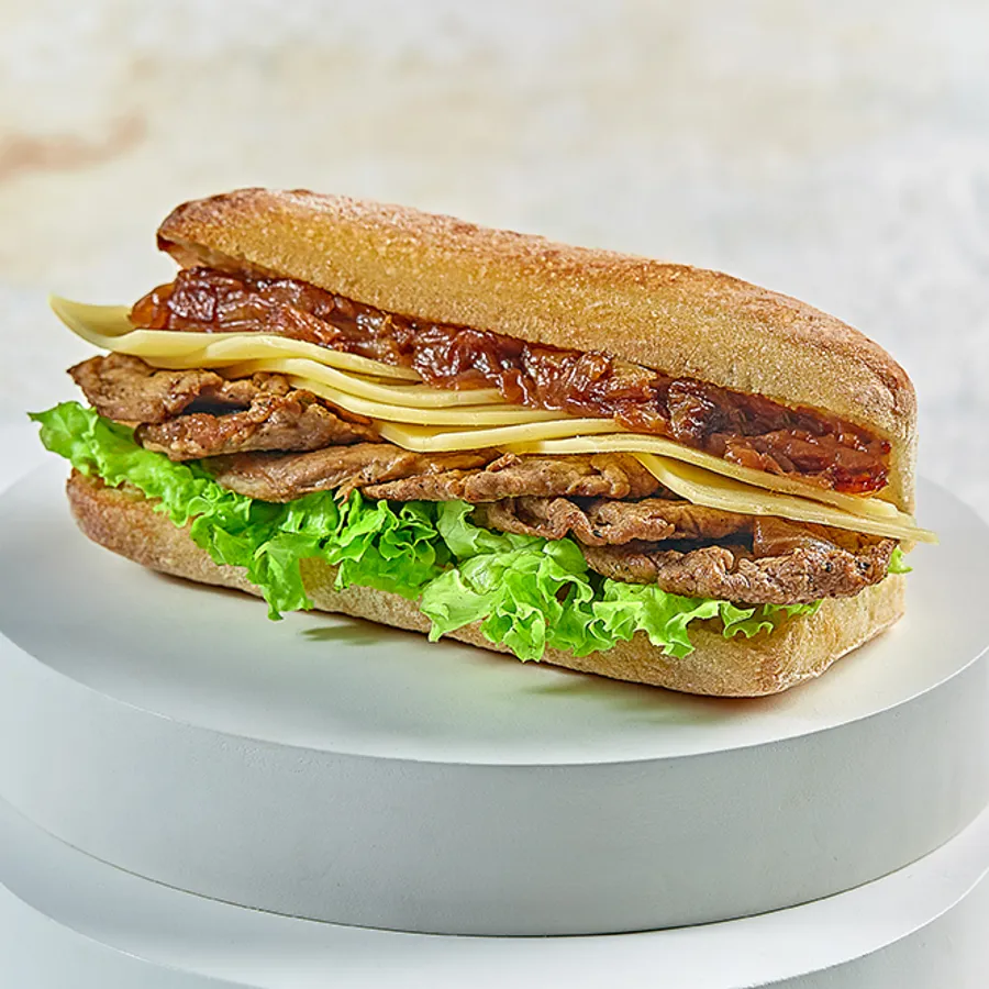 Seared Beef Carpaccio Sandwich