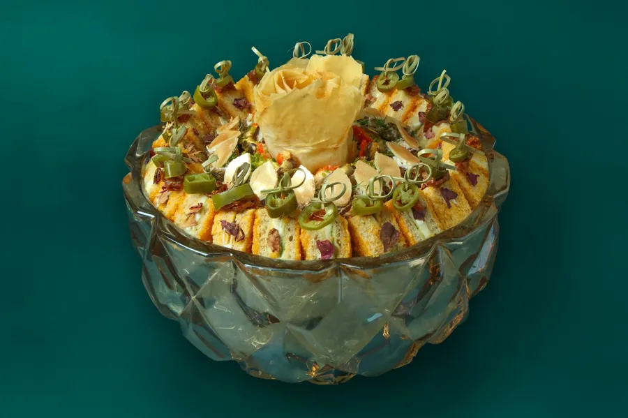 Tray canapé