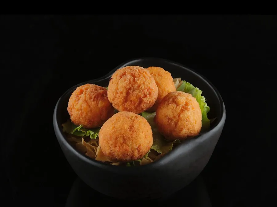 Salmon and Shrimp Balls