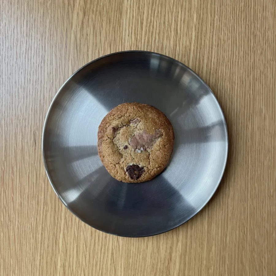buckwheat chocolate chunk cookie