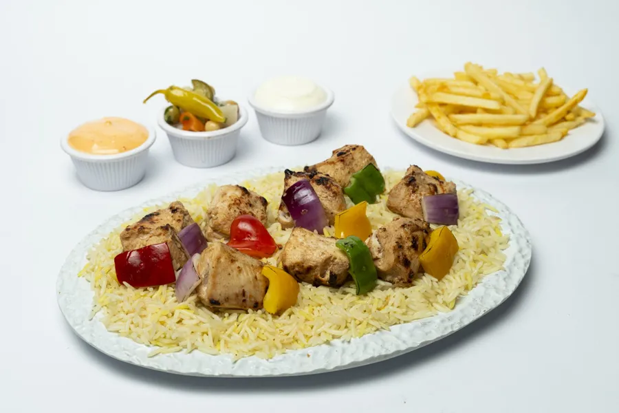 Shish Tawook meal