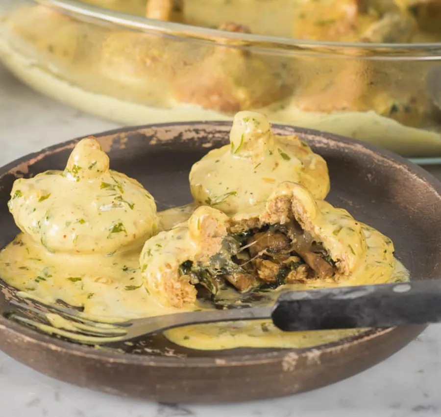 Chicken Mushroom Balls