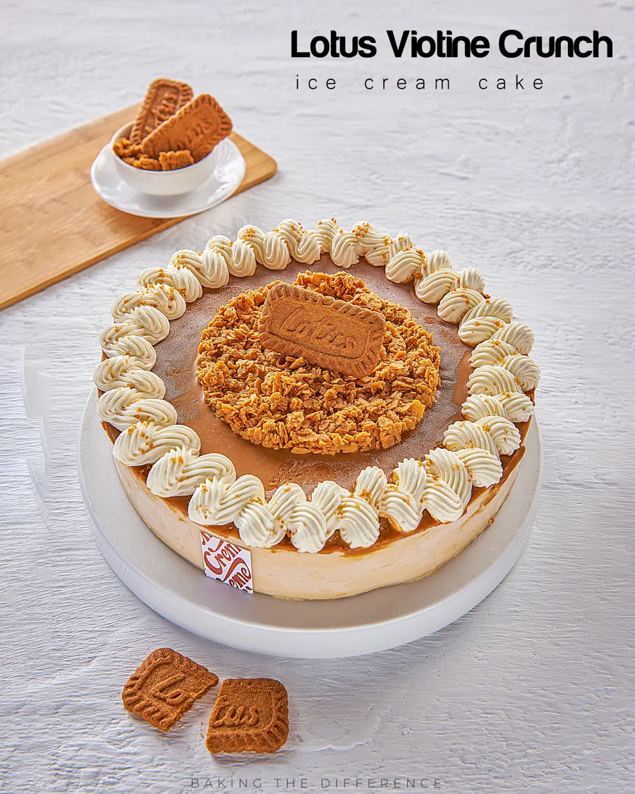Lotus Viotine ice cake