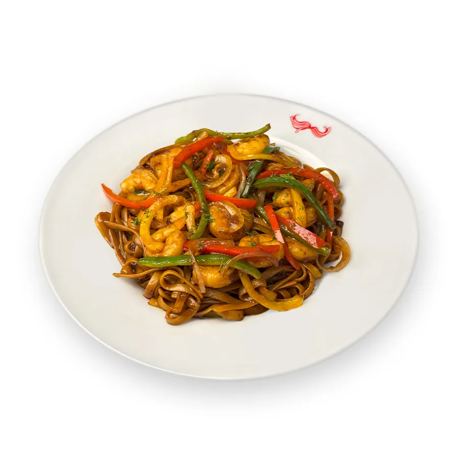 Asian Noodles with Shrimp