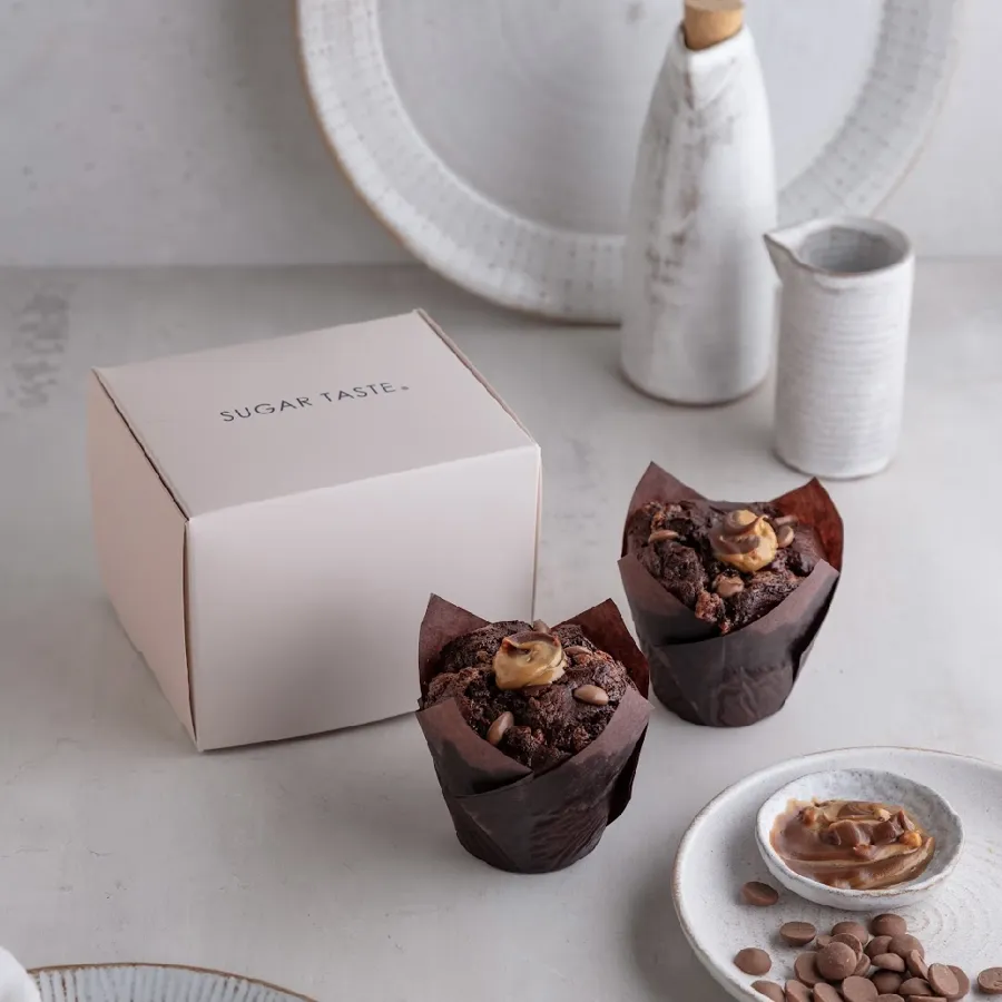 Peanut butter chocolate muffins