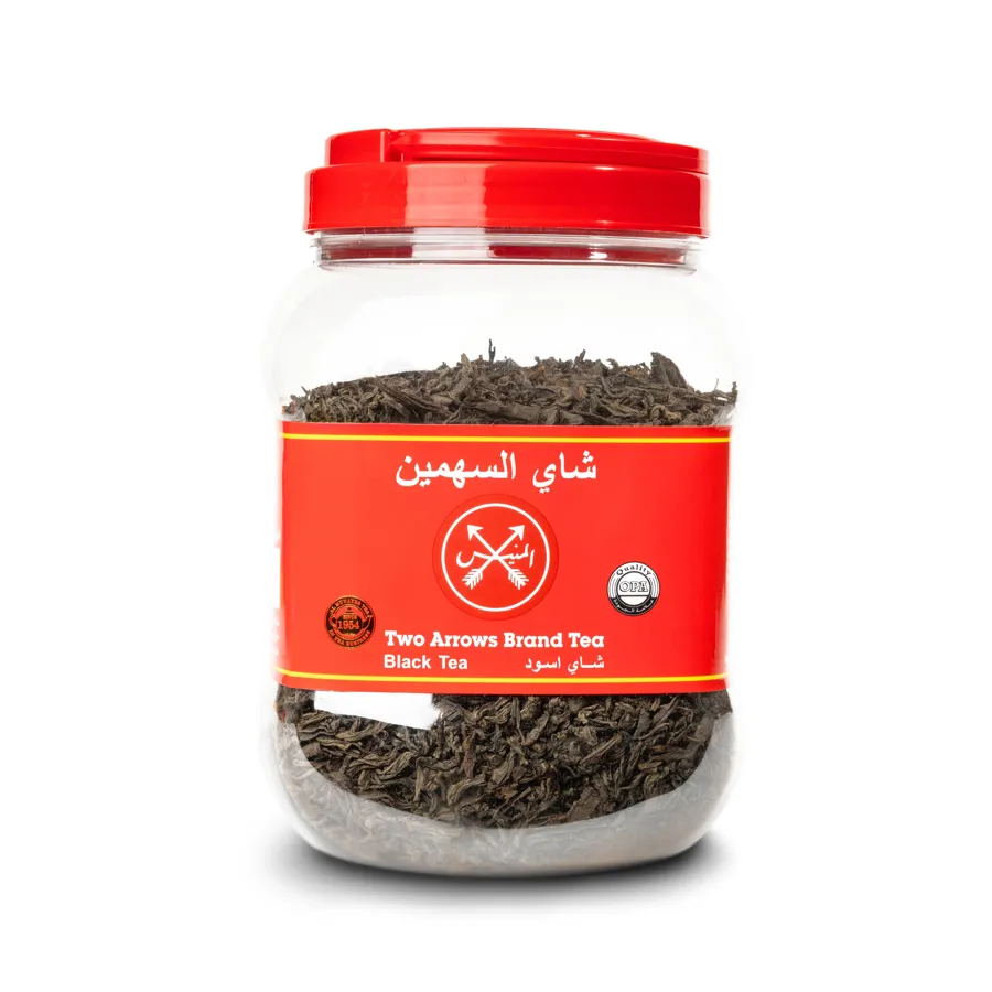 Almunayes Black Leafy Tea opa ( Plastic box 425GM)
