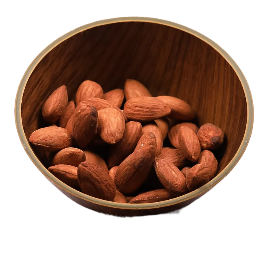 Salty American almonds