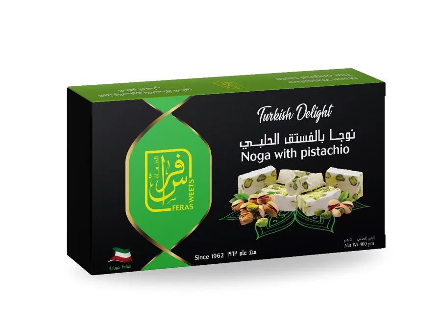 NOUGAT PISTACHIO delight 400 GM