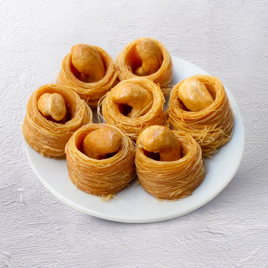 Cashew Kunafa Asawer