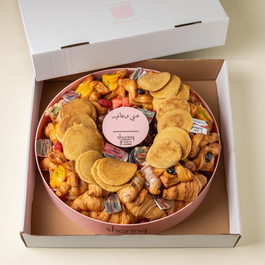 Sharing Gathering American Breakfast Tray