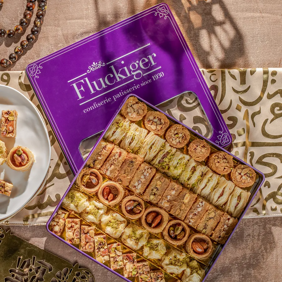 Oriental Sweets metal box