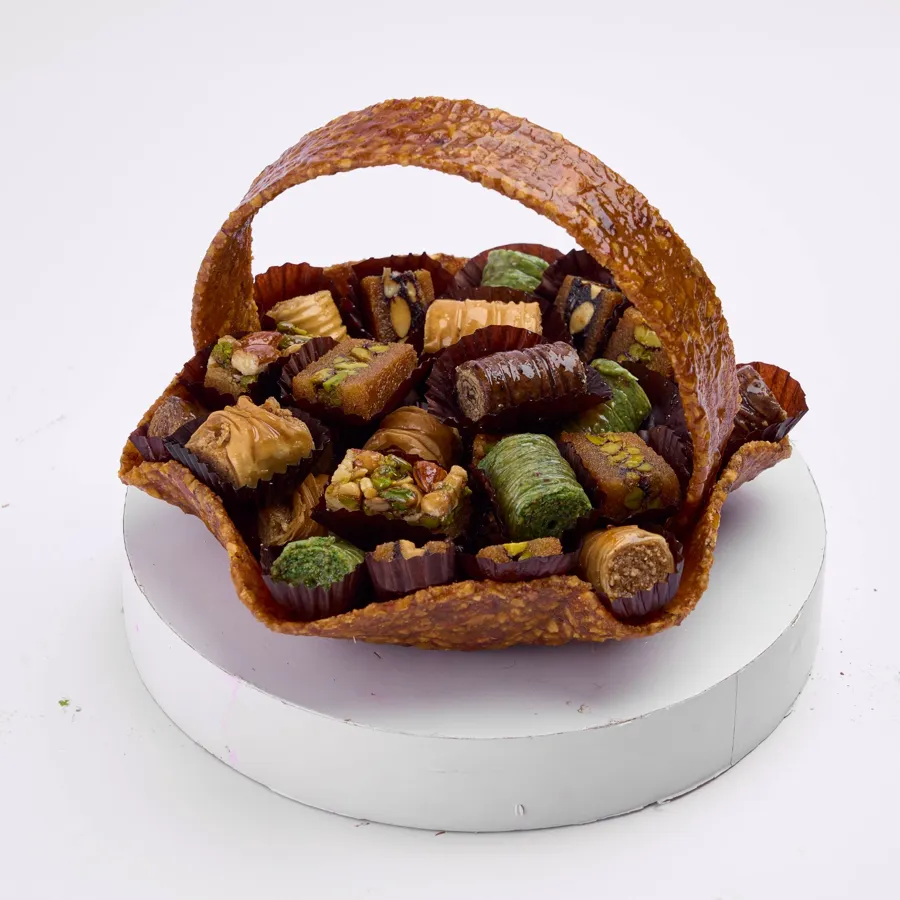 Pistachio Oriental Basket