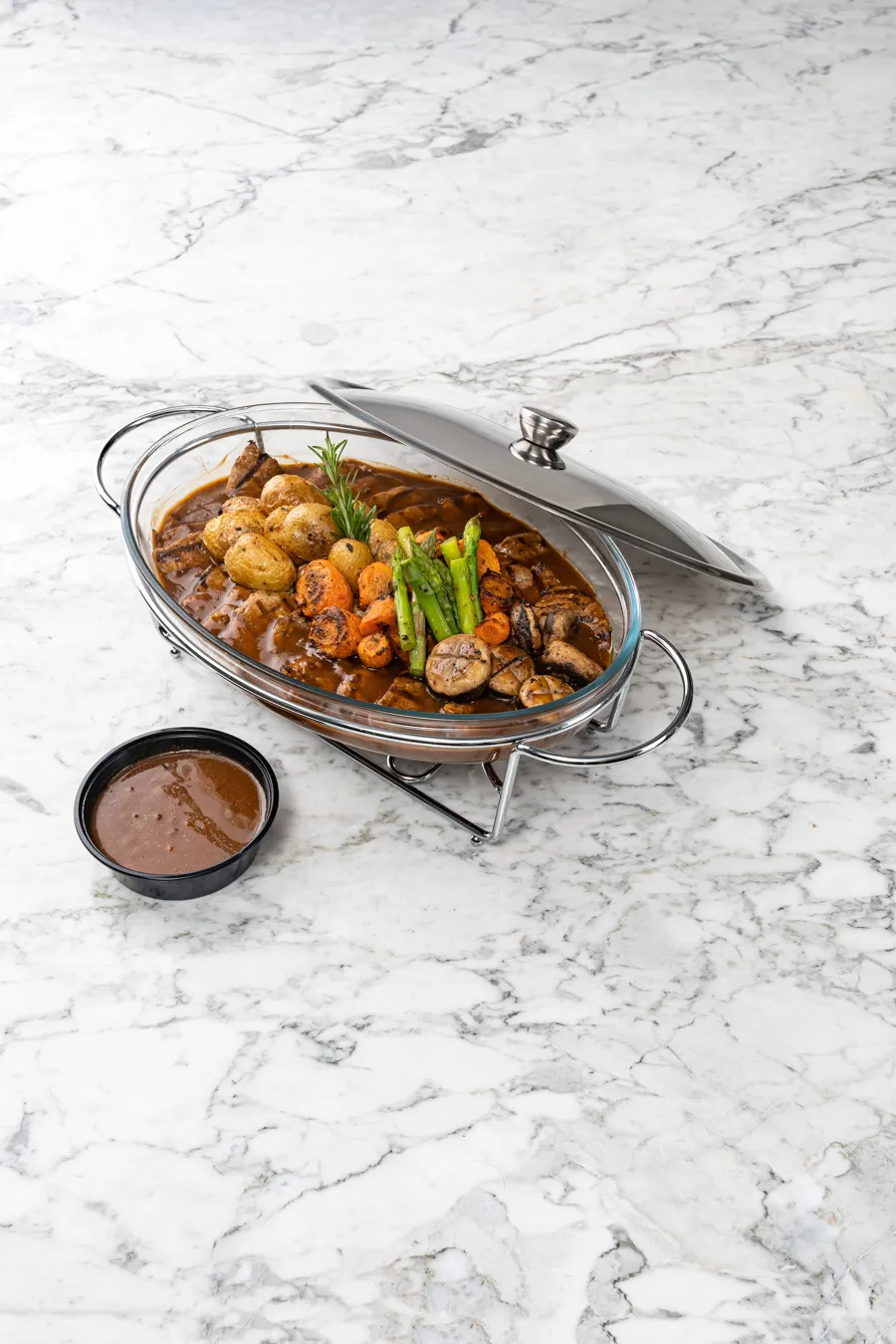 Steak with Mushroom Sauce
