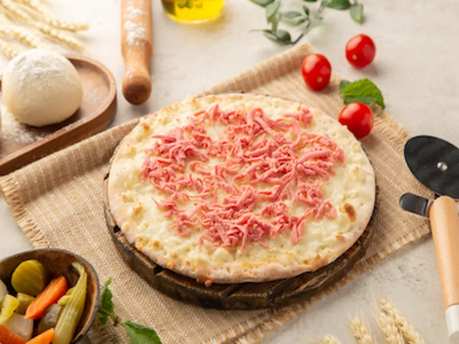 Cheese, Mortadella Manoushi.
