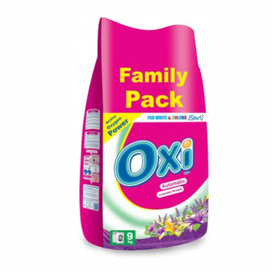 OXI AUTOMATIC POWDER DETERGENT 9 KG - LAVENDER BREEZE