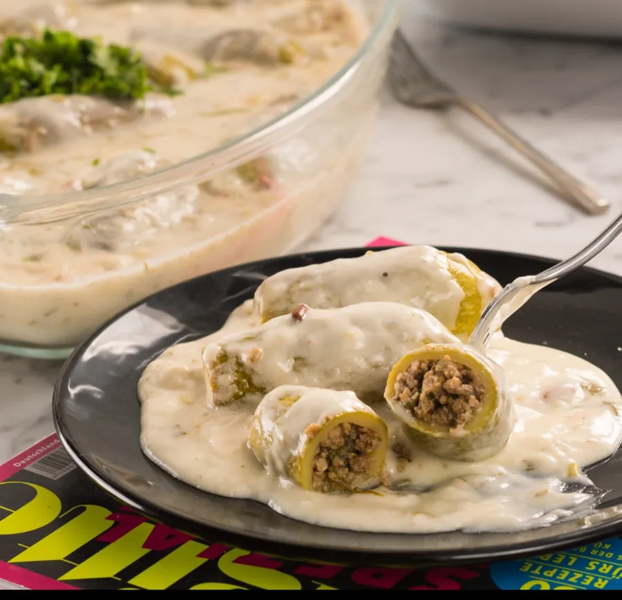 zucchini with yogurt