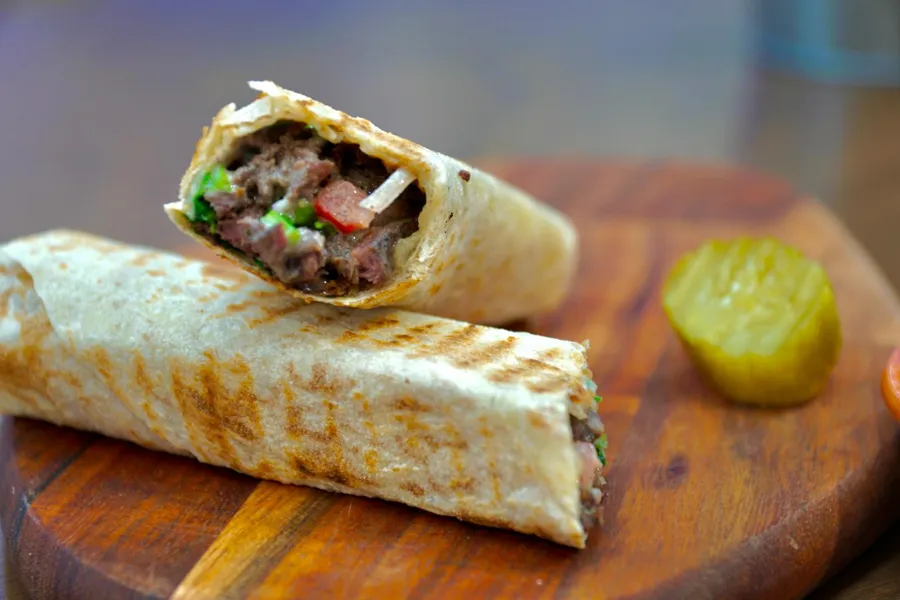 Sami Meat Shawarma with Saj