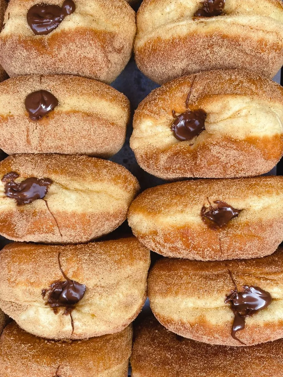 Chocolate Hazelnut Spread Donut