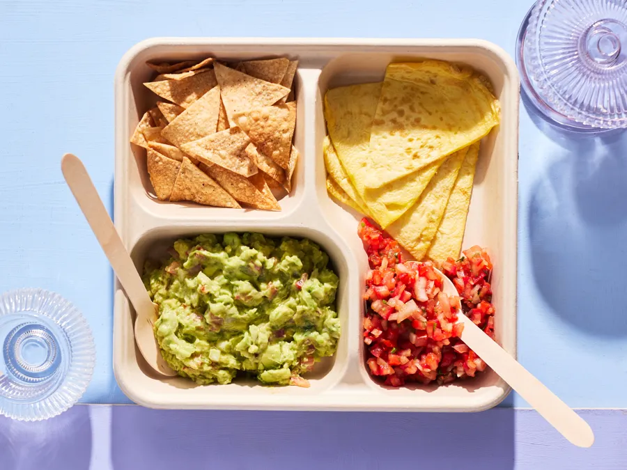 Mexican breakfast platter