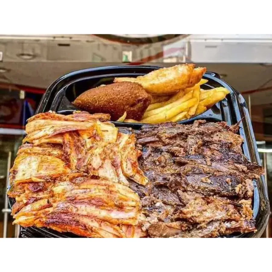 Mixed Shawarma Platter (Abu Anas Style)